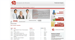 Desktop Screenshot of portaldeempleo.azuqueca.es